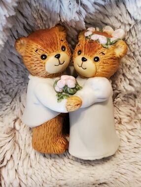 Vintage 1986 Lucy Rigg Enesco Wedding Bears